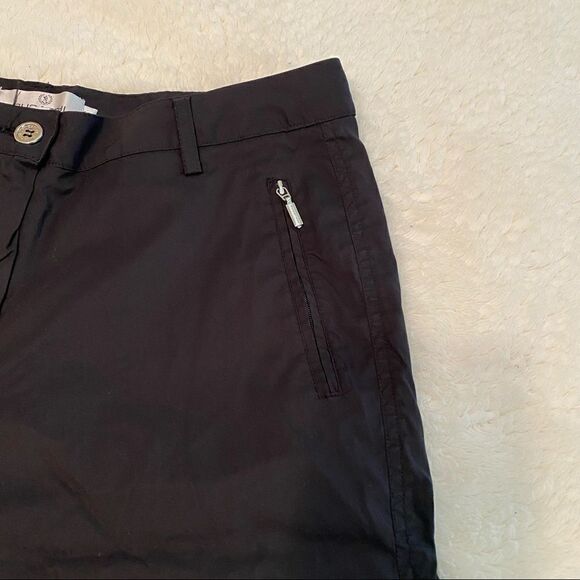bugatchi womens black shorts  - Picture 3 of 6